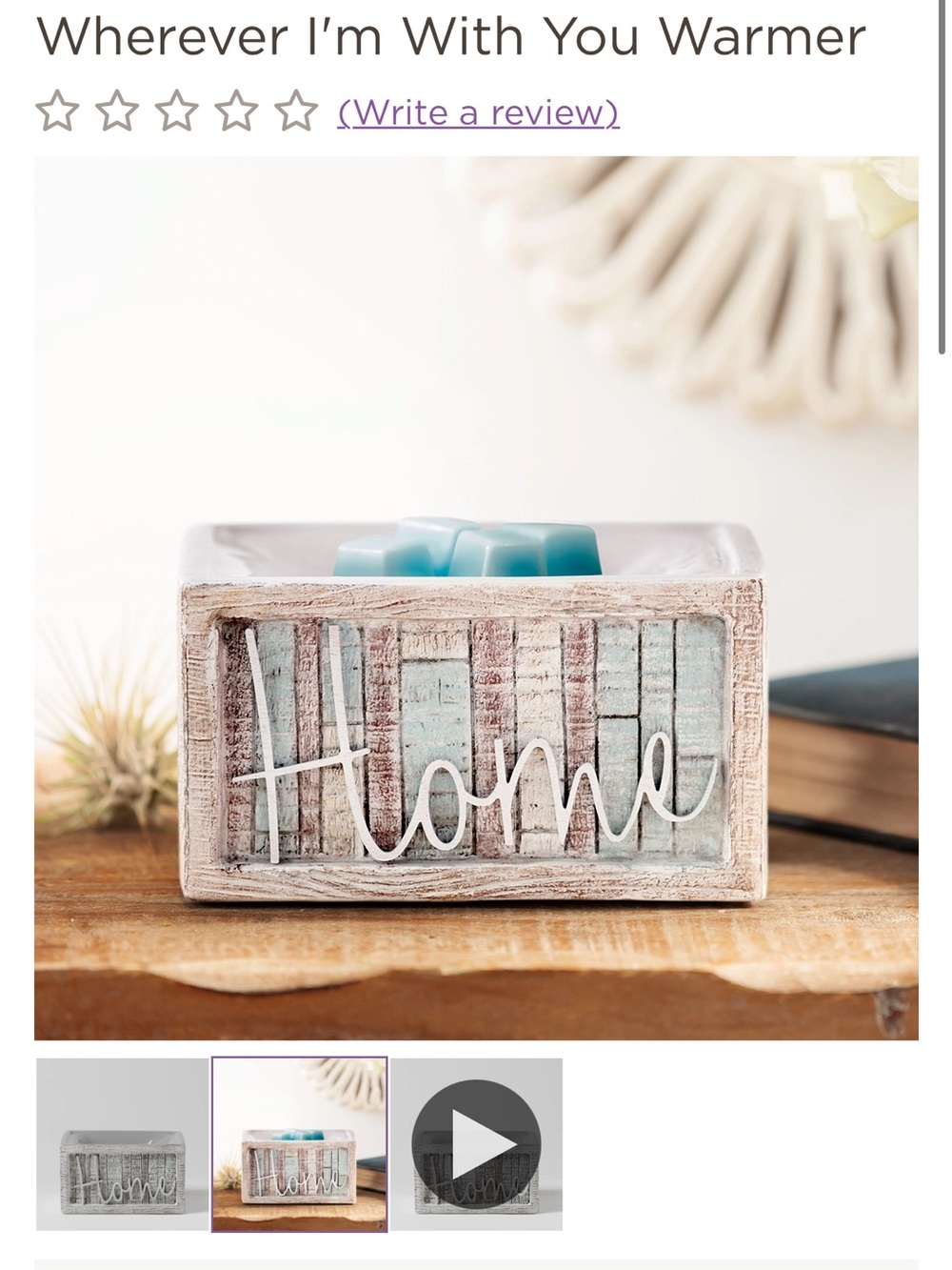 Scentsy- Wherever I’m with you warmer